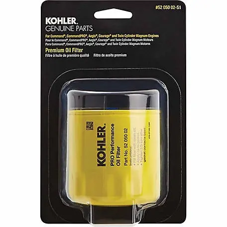 Kohler Commercial Engine Oil Filter – High-Capacity Spin-On (52 050 02-S1) 1