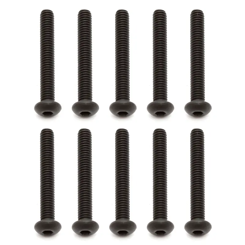 M2.5 X 18Mm Button Head Cap Screws – Precision-Machined Metric Fasteners (Pack Of 10) 1