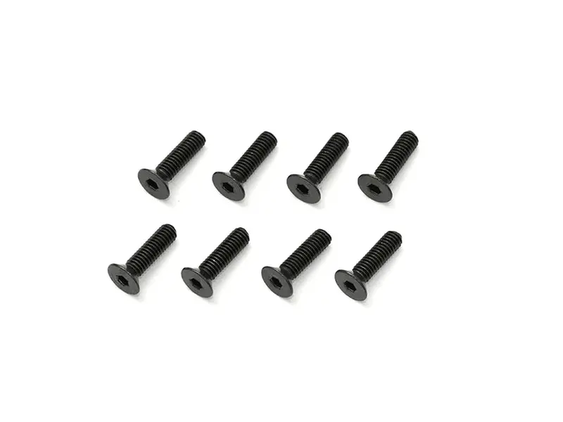 M2.6 × 10 Mm Flat Head Screws – Stainless Steel (8-Pack) 1