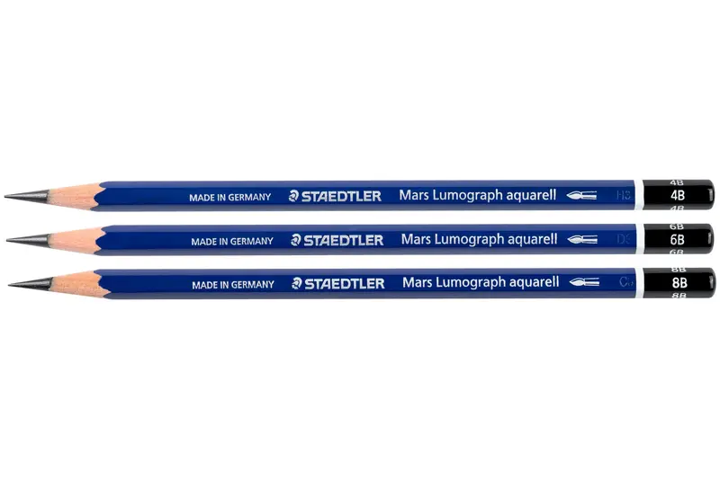 Mars Lumograph Aquarell Water-Soluble Graphite Pencil 1