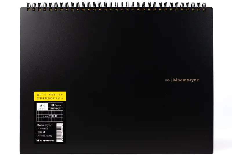 Mnemosyne A4 Grid Journal For Layouts & Planning (#180) 1