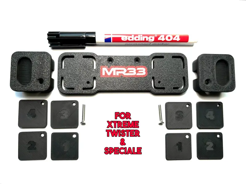 Mr33 Twister & Speciale Horizontal Body Mounting Kit 1
