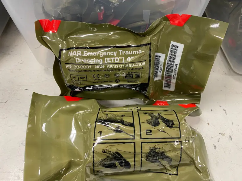 Nar Emergency Trauma Dressing (Etd) – Sterile Hemostatic Gauze 1