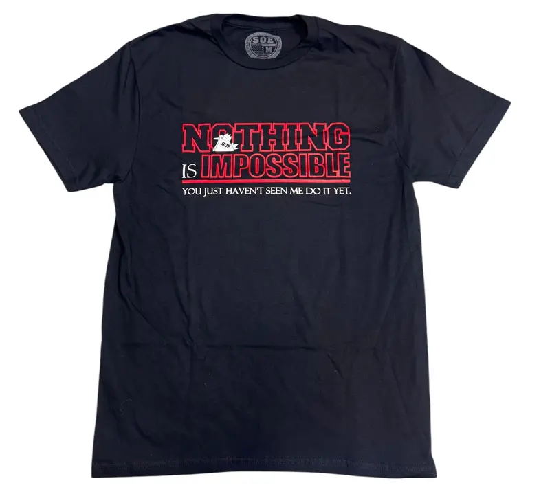 'Nothing Is Impossible' Inspirational T-Shirt 1