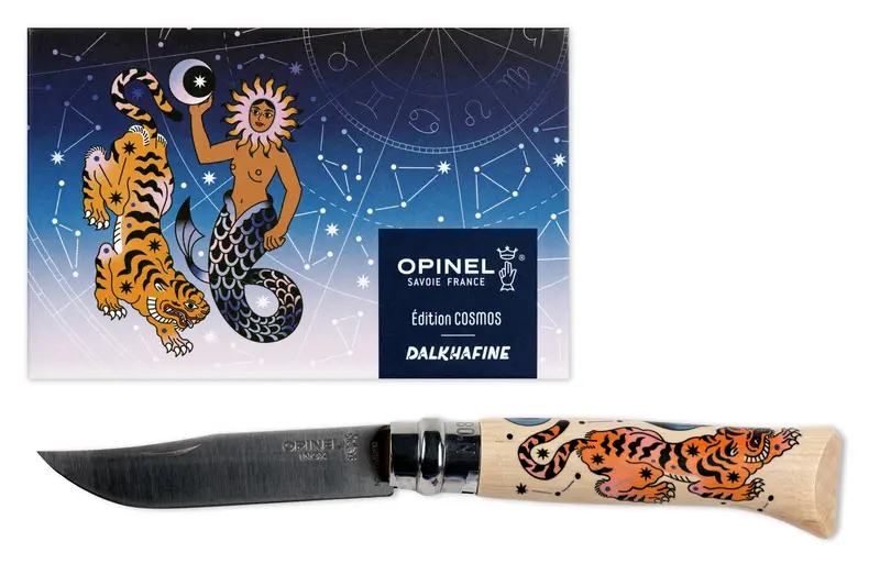 Opinel No. 8 Limited Edition Knife Designed By Dalkhafine 1