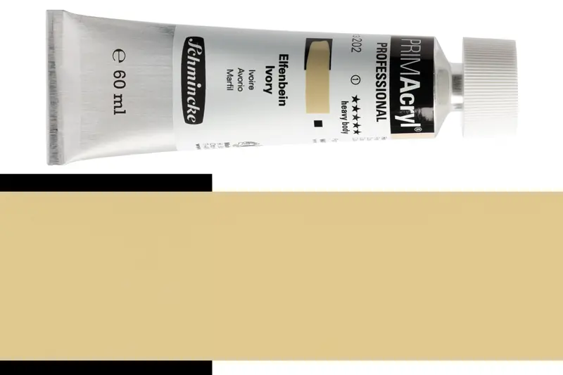 Primacryl Professional Acrylic Paint – Ivory #202 1