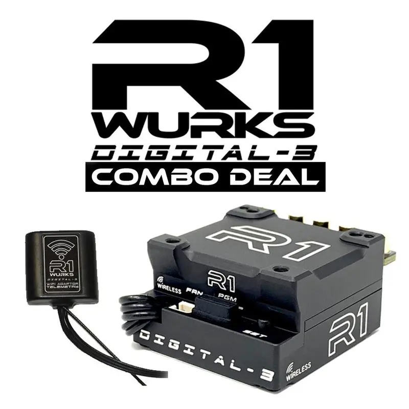 R1 Wurks Digital 3-Speed Esc With Built-In Wi-Fi Module 1