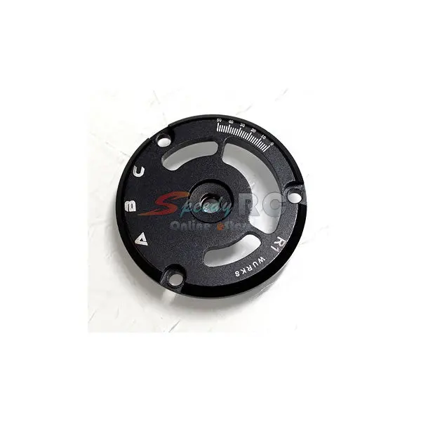 R1 Wurks Motor Lab Rear Endbell Assembly – V7, Includes Integrated Bearing 1