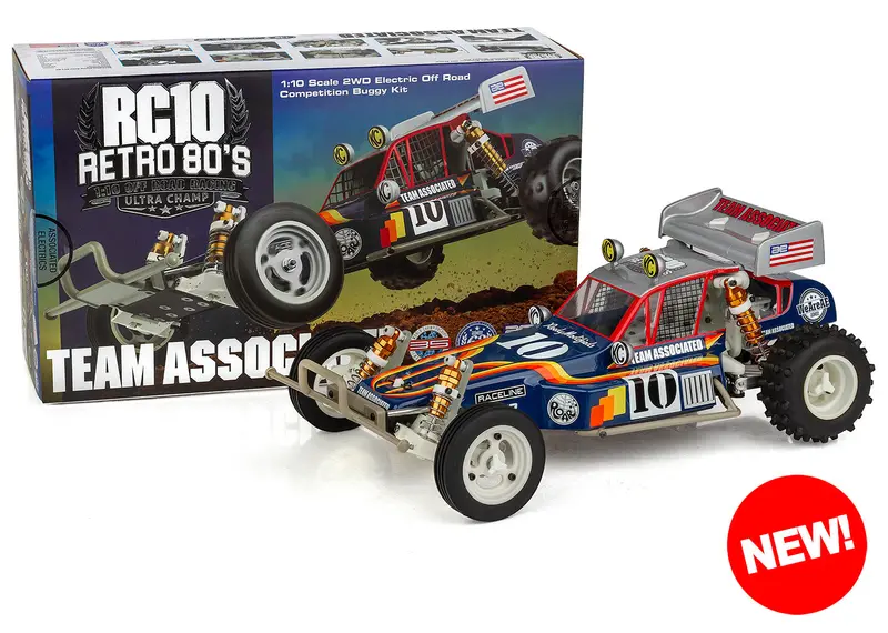 Rc10 Retro Edition: 1980S-Inspired Ultra Champ Rc Kit 1