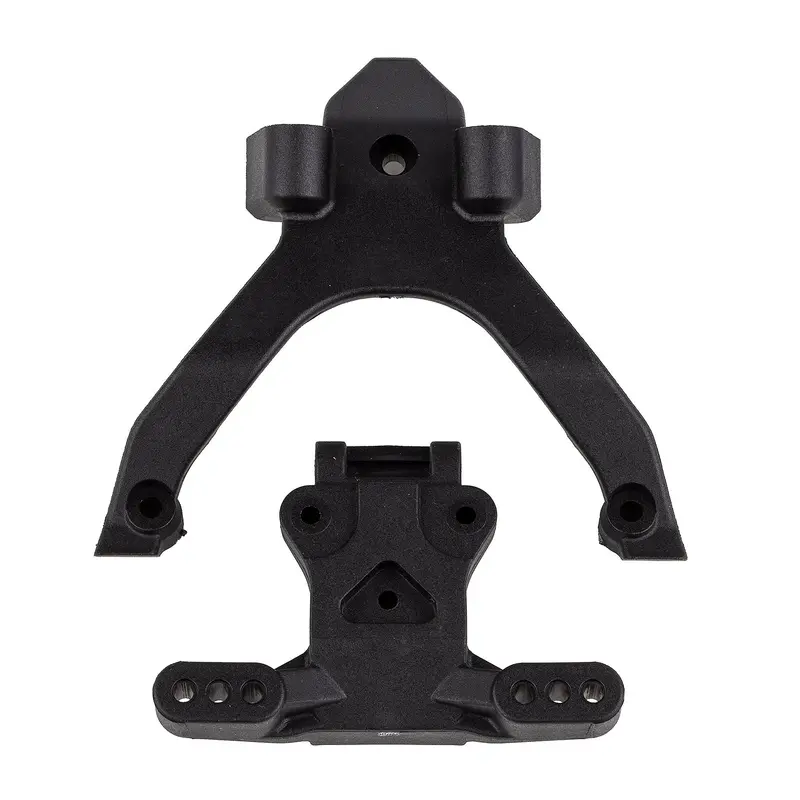 Rc10B7 Top Plate And Ballstud Mounting Assembly – Standard 1