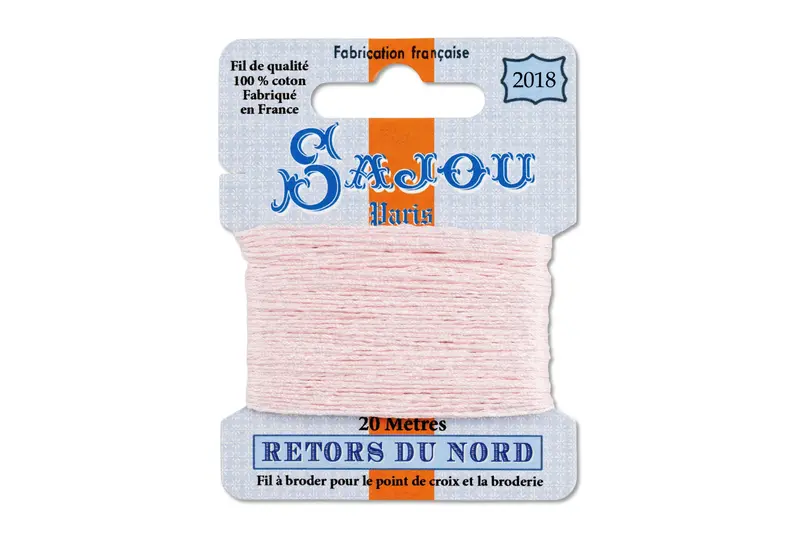 Retors Du Nord Baby Pink Embroidery Floss #2018 1