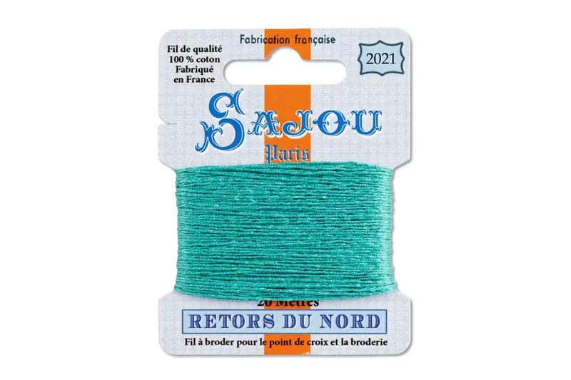 Retors Du Nord Celadon Embroidery Thread #2021 1