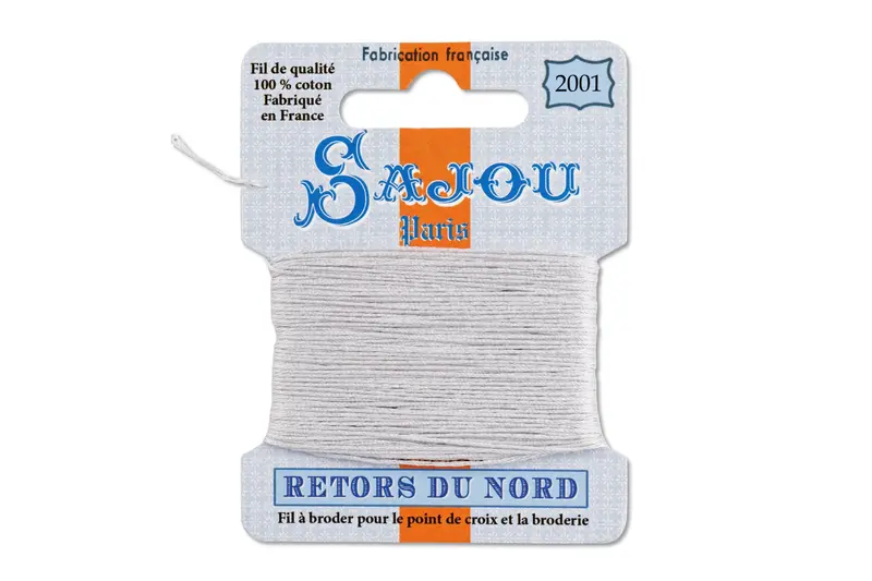 Retors Du Nord Embroidery Floss In Cloud (#2001) 1