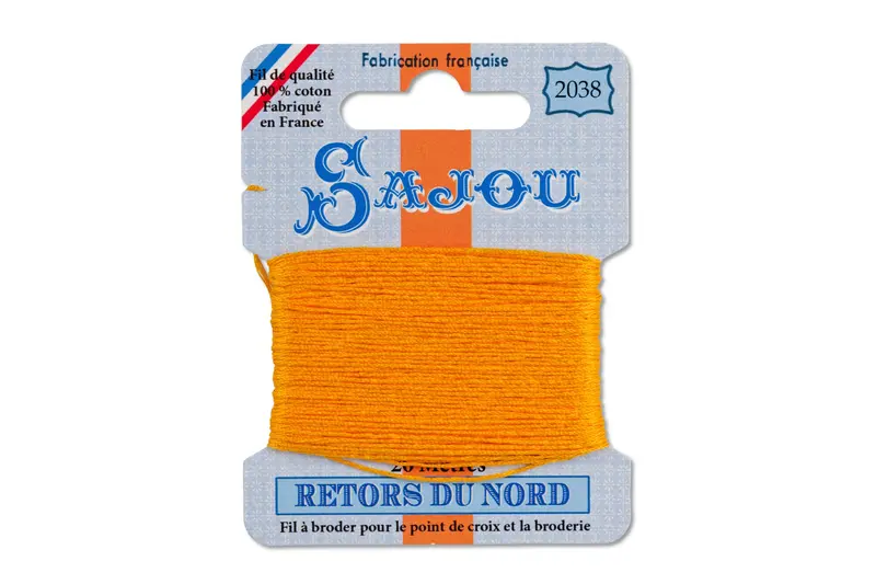 Retors Du Nord Nankin Beige Embroidery Floss #2038 1