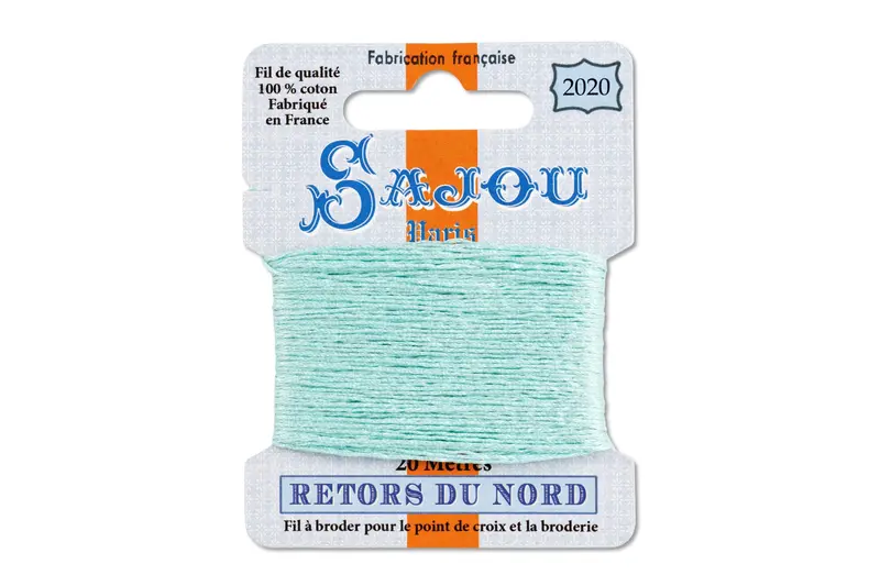 Retors Du Nord Water Blue Embroidery Floss #2020 1