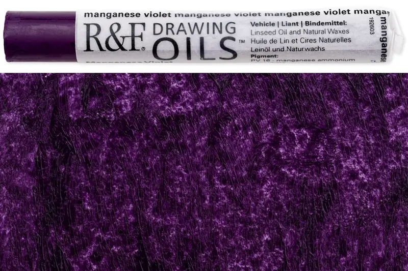R&F Drawing Oil Paint – Manganese Violet #3117 1