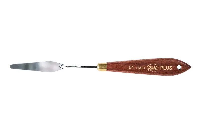 Rgm Plus #051 Curved-Edge Painting Knife 1