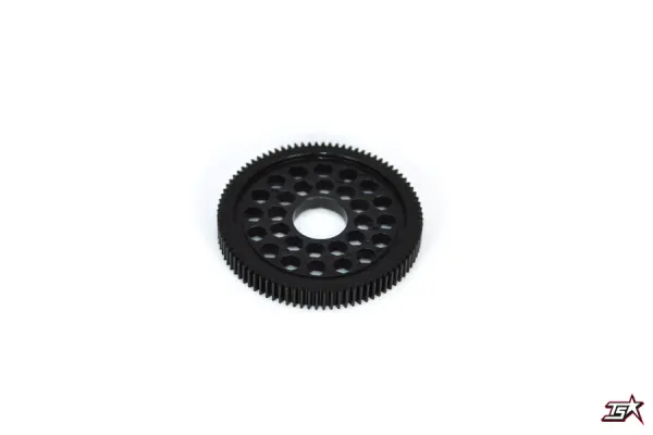 Roche Dd 64-Pitch 92-Tooth Spur Gear – Black Anodized Aluminum 1