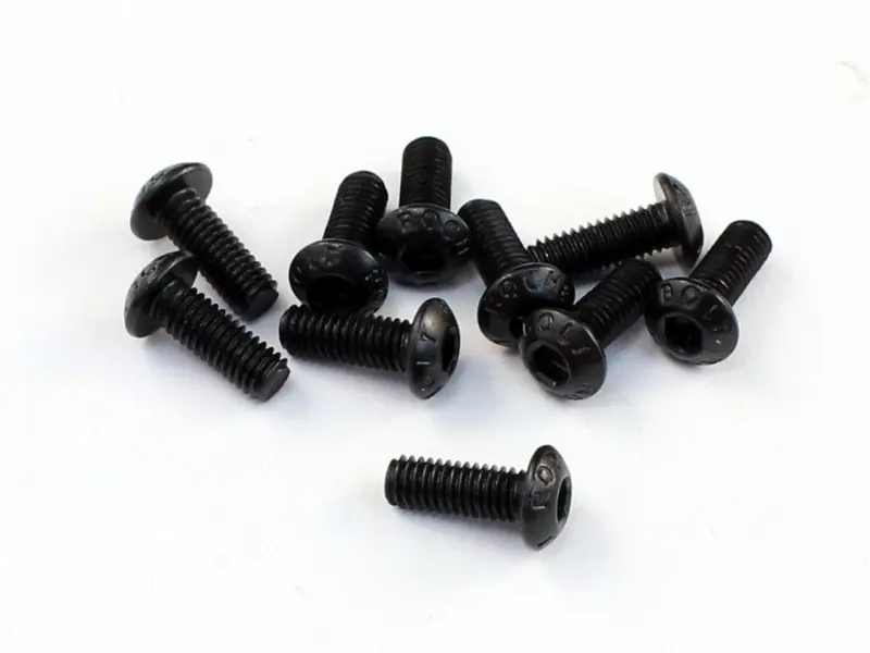 Roche M3×8Mm Round Head Screw Pack – High-Strength Steel (10 Pcs, 530013) 1