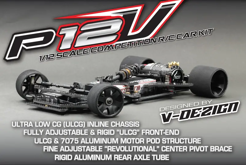 Roche P12V 1/12 Scale Racing Competition Kit 1
