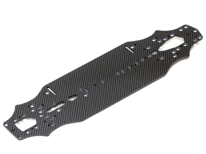 Rx-10S Reinforced Graphite Main Chassis – 2.25Mm Thickness 1