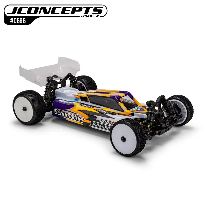 Schumacher Cat Pb Rc Car Body – Lightweight Wing For Carpet, Turf & Dirt 1