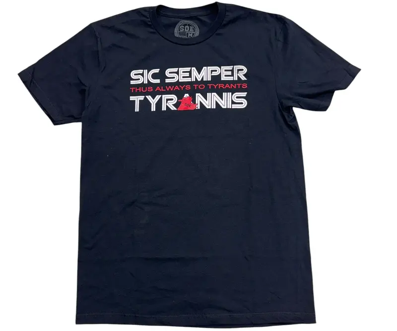 Sic Semper Tyrannis Latin Motto Tee 1