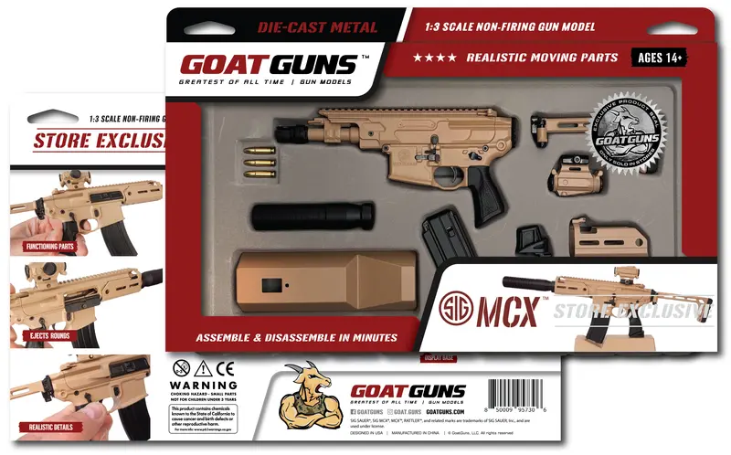 Sig Mcx® Scale Replica – Coyote Tan Finish (Store Exclusive) 1
