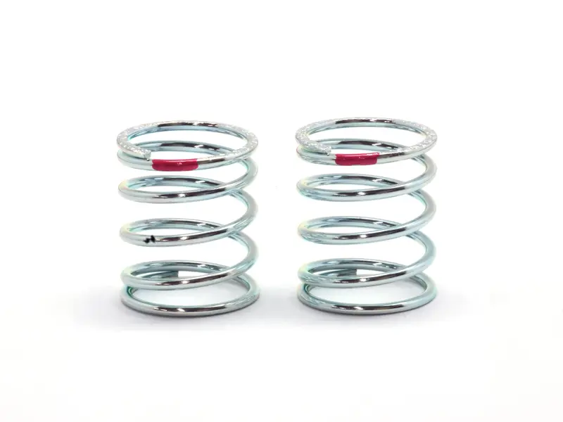 Silver Line Ts2.5–2.8 Short Red Coil Springs – Adjustable Short-Travel Suspension (2-Pack) 1