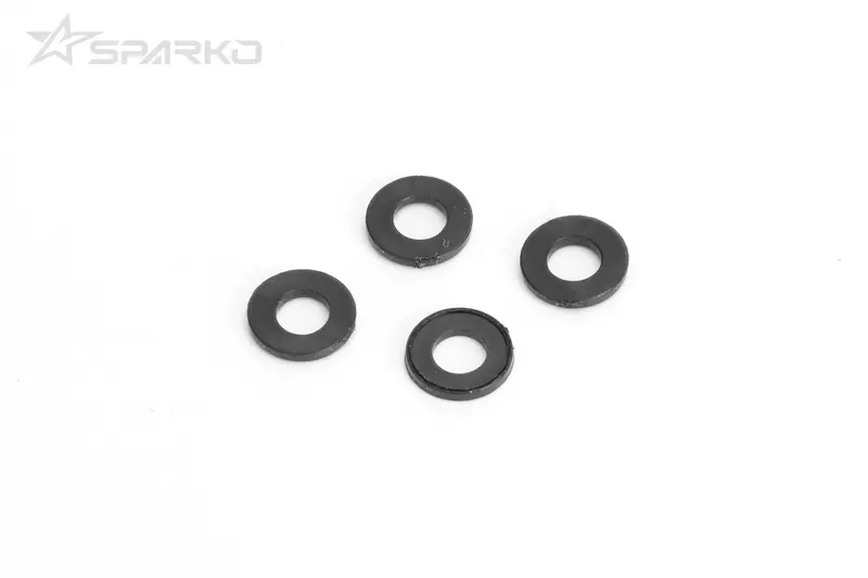 Sparko F8 1Mm Plastic Steering Shim Pack – 4-Piece (F81010) 1