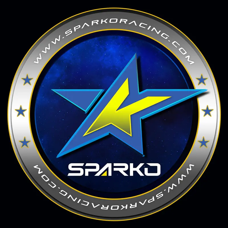 Sparko F8T Front Shock Tower – 7075 Aluminum, Dark Blue Anodized 1