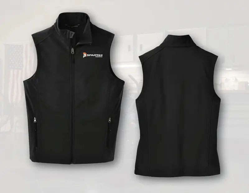 Spartan Softshell Vest – Black Technical Layering Piece 1