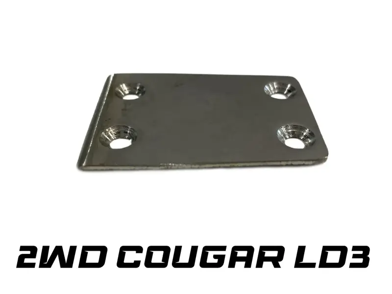 Src Stainless Steel Rear Skid Protector For St/2 4Wd Cat Pb 'Swb' Chassis 1