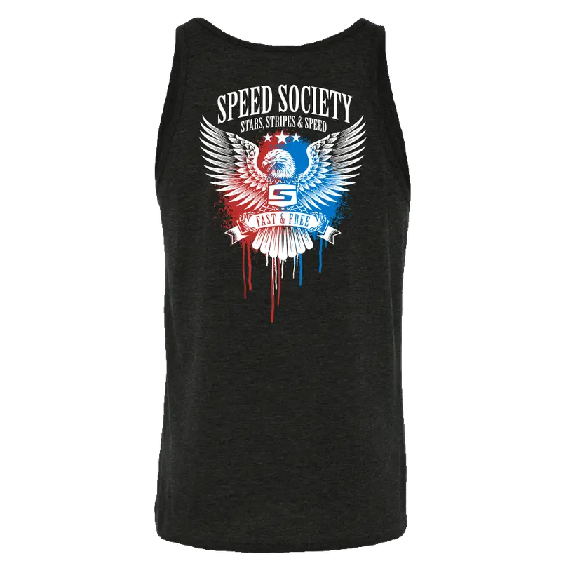 Stars, Stripes & Speed Sleeveless Top 1