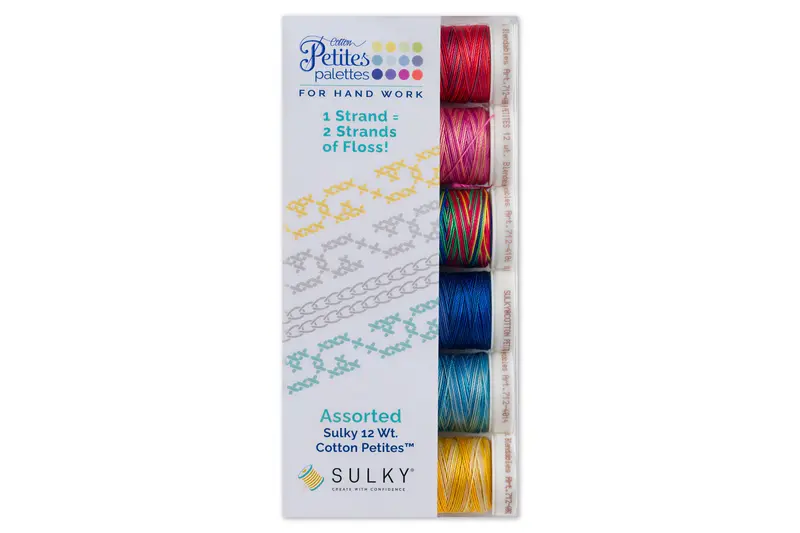Sulky Cotton Petites Embroidery Floss — Blendables Gradient Set (6 Skeins) 1
