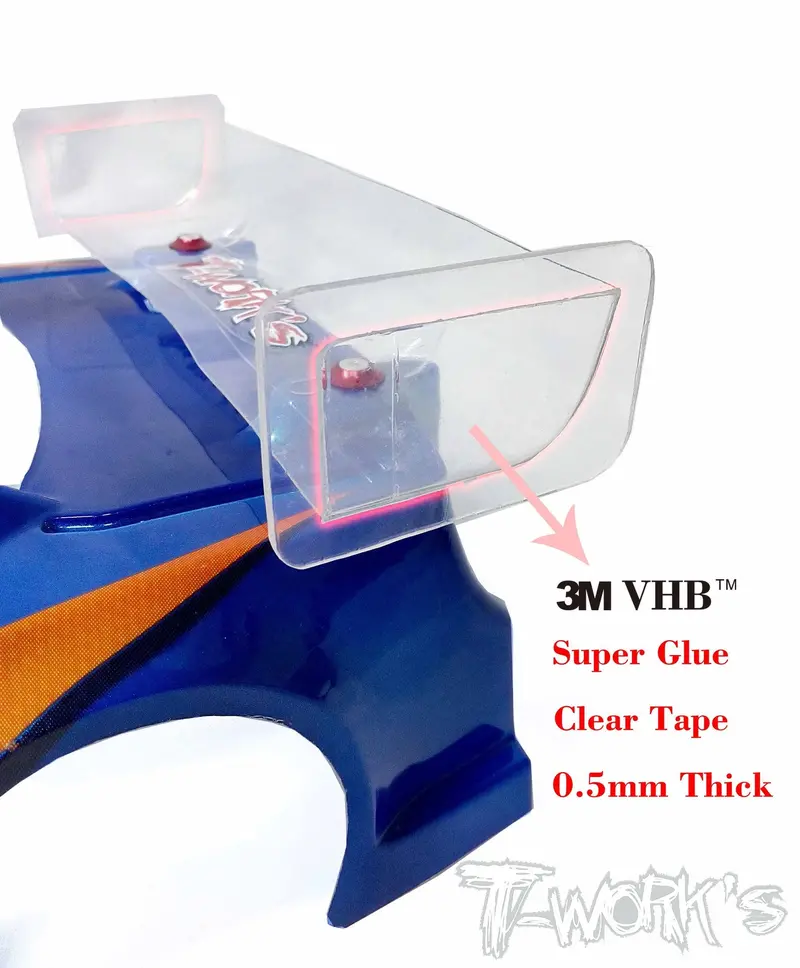 Ta-082-0.5 Vhb Double-Sided Adhesive Tape – 0.5Mm Thick (85×50Mm, 2 Pcs) 1