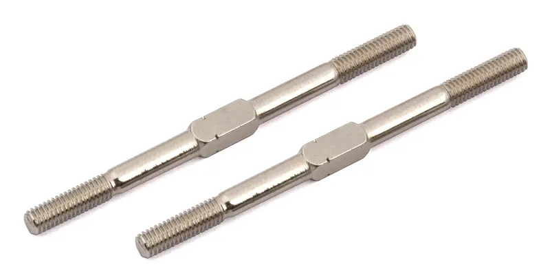Team Associated 3 × 48Mm Turnbuckles – Threaded Adjustment Rods For Suspension Tuning (Ass91723) 1
