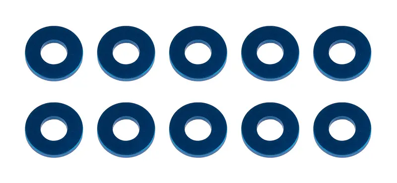Team Associated Ass31388 Blue 7075-T6 Washers – 7.8×3.5×1.0Mm Thin Profile 1