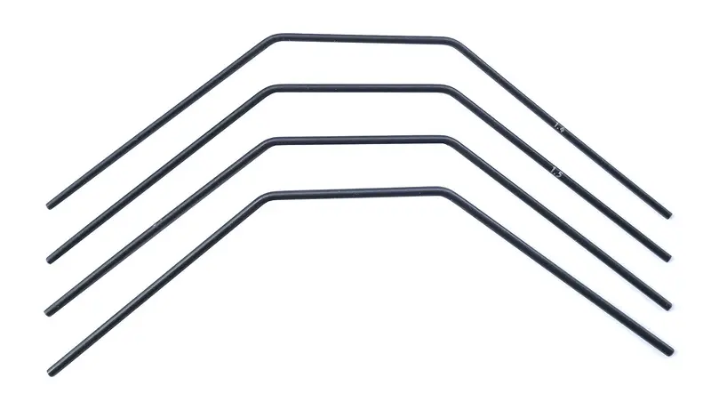 Team Associated Ass92290 Adjustable Anti-Roll Bar Set (1.4–1.7Mm) For Rc10B74.1 1