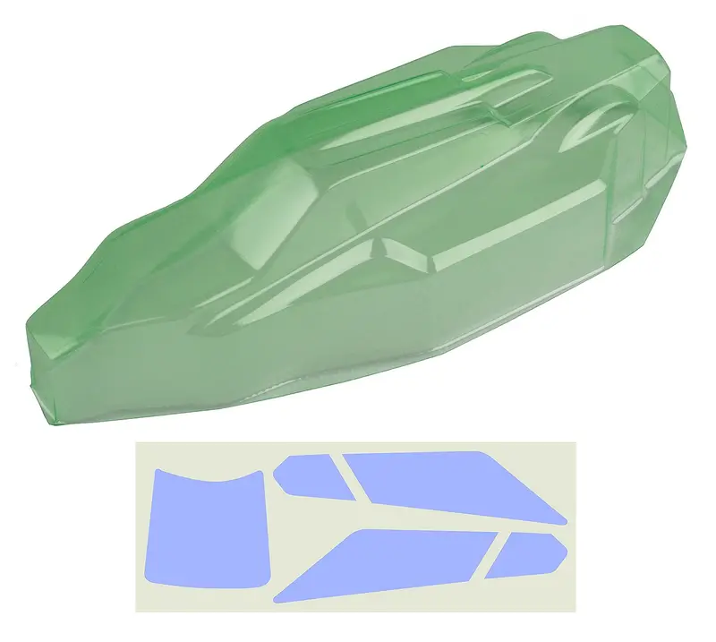 Team Associated Rc10B6 Lightweight Clear Polycarbonate Body (Ass91740) 1