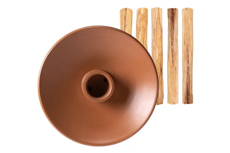 Terracotta Palo Santo Starter Set – Handcrafted Collection 1