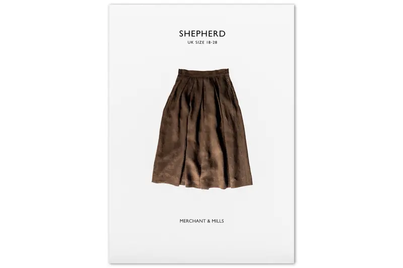 The Shepherd Skirt Pattern: Flowy A-Line Design With Elastic Waist 1