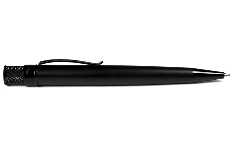 Tornado Stealth Black Rollerball Pen – Minimalist Precision Tool 1