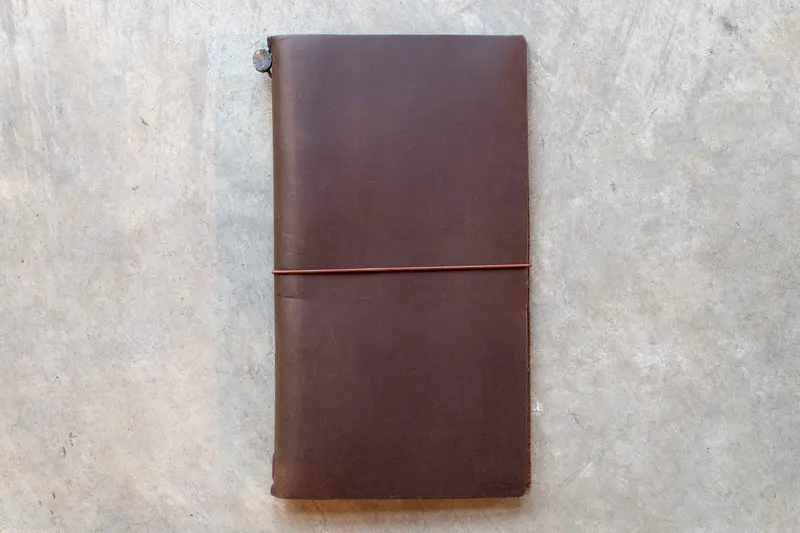 Traveler’S Notebook Starter Kit – Brown Cover + Essentials, Regular Size 1