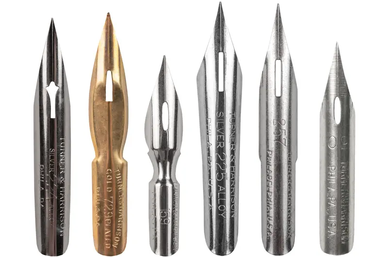Turner & Harrison Vintage Writing Nib Collection – 6-Piece Set 1