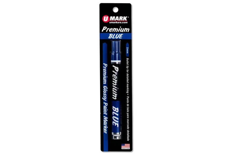 U-Mark Blue Premium Paint Marker – Deep Saturated Art Ink 1