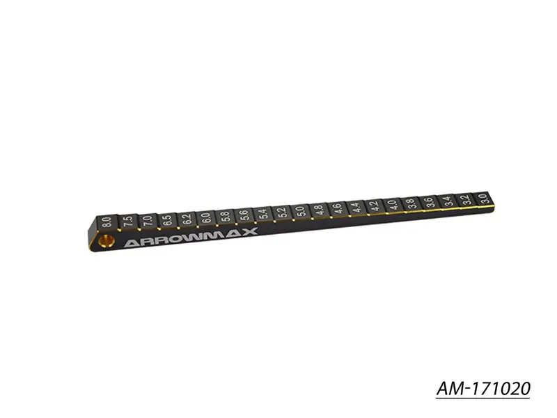 Ultra-Fine Ride Height Gauge – 3–8 Mm Range, Black & Gold Finish (Am-171020) 1