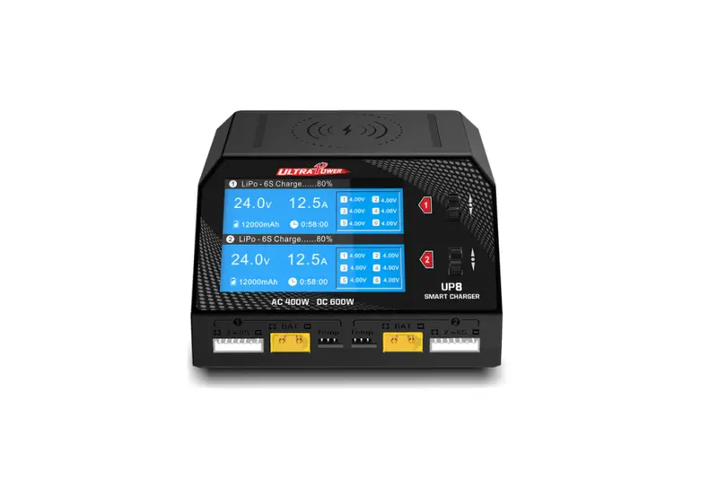 Ultra Power Up8 Smart Charger – 600W Dual-Port Ac/Dc Charging System 1