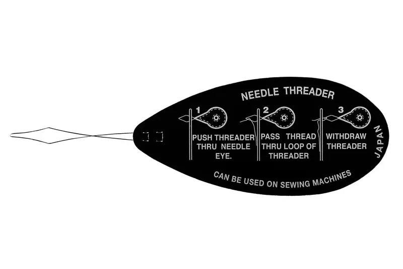 Ultra-Slim Needle Threader – Precision Tool For Fine Needles 1