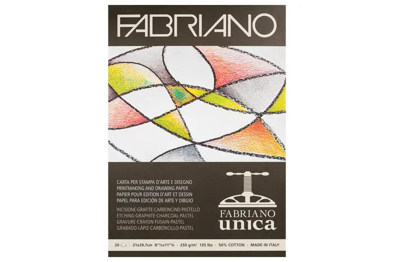 Unica Printmaking Paper Pad – Acid-Free, Heavyweight Sheets 1